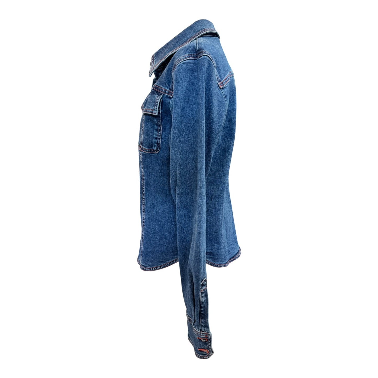 See By Chloe Dark Denim Jacket - 12 - NEW