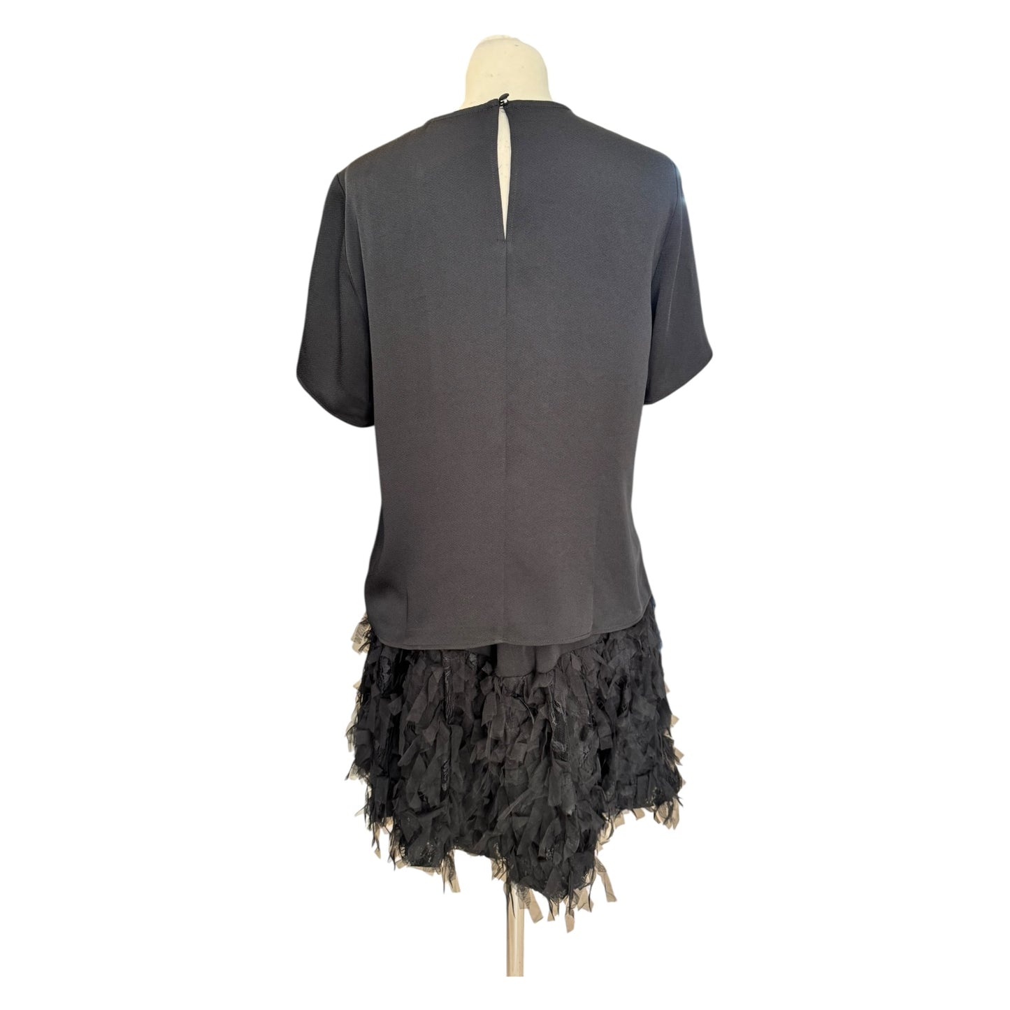 InWear Dollance Black Net Top and Skirt - 12