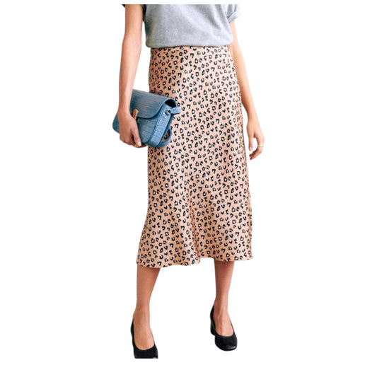 Sezane Sandy Skirt in Leopard Print - 12
