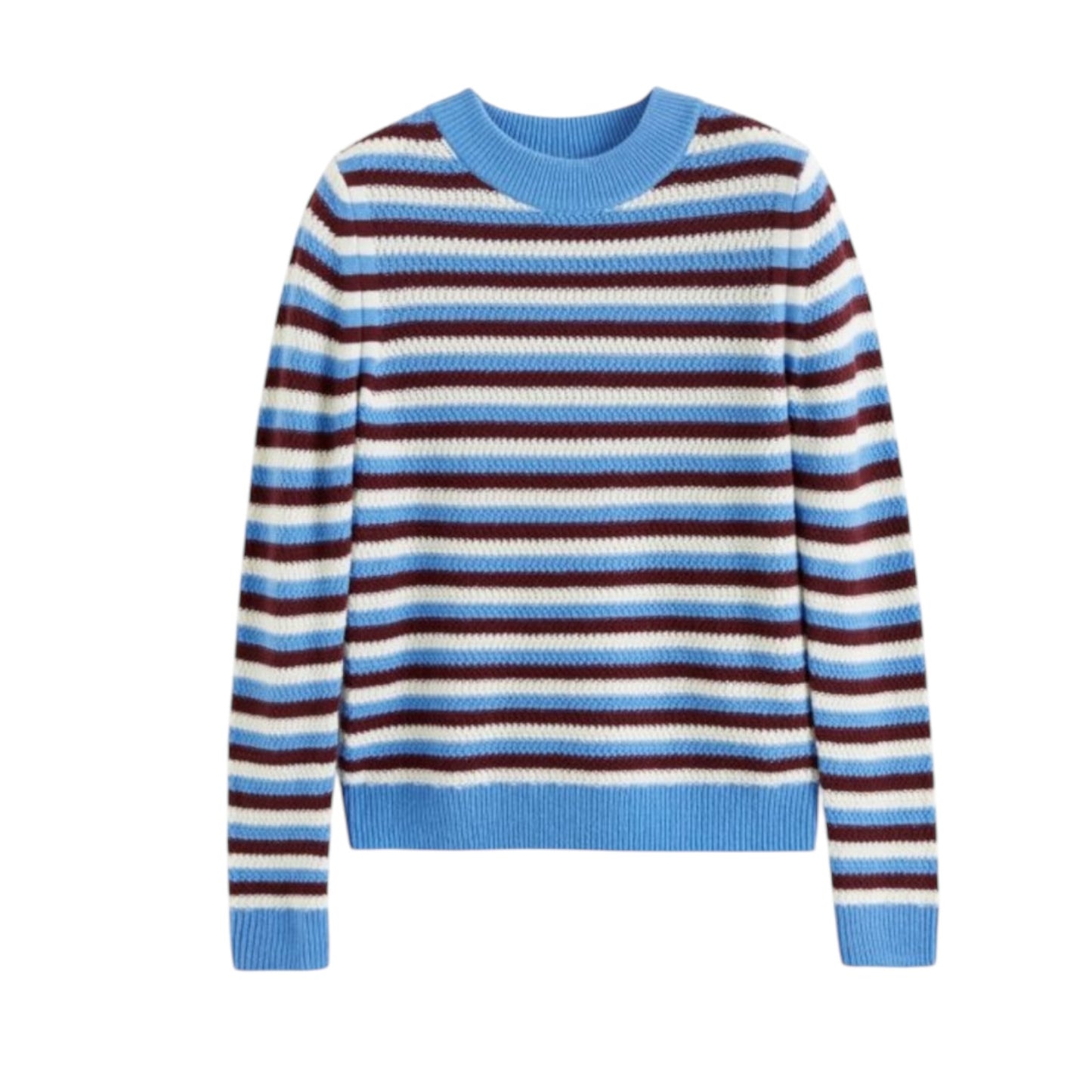 Chinti and Parker Blue, Brown and White Jumper - 12