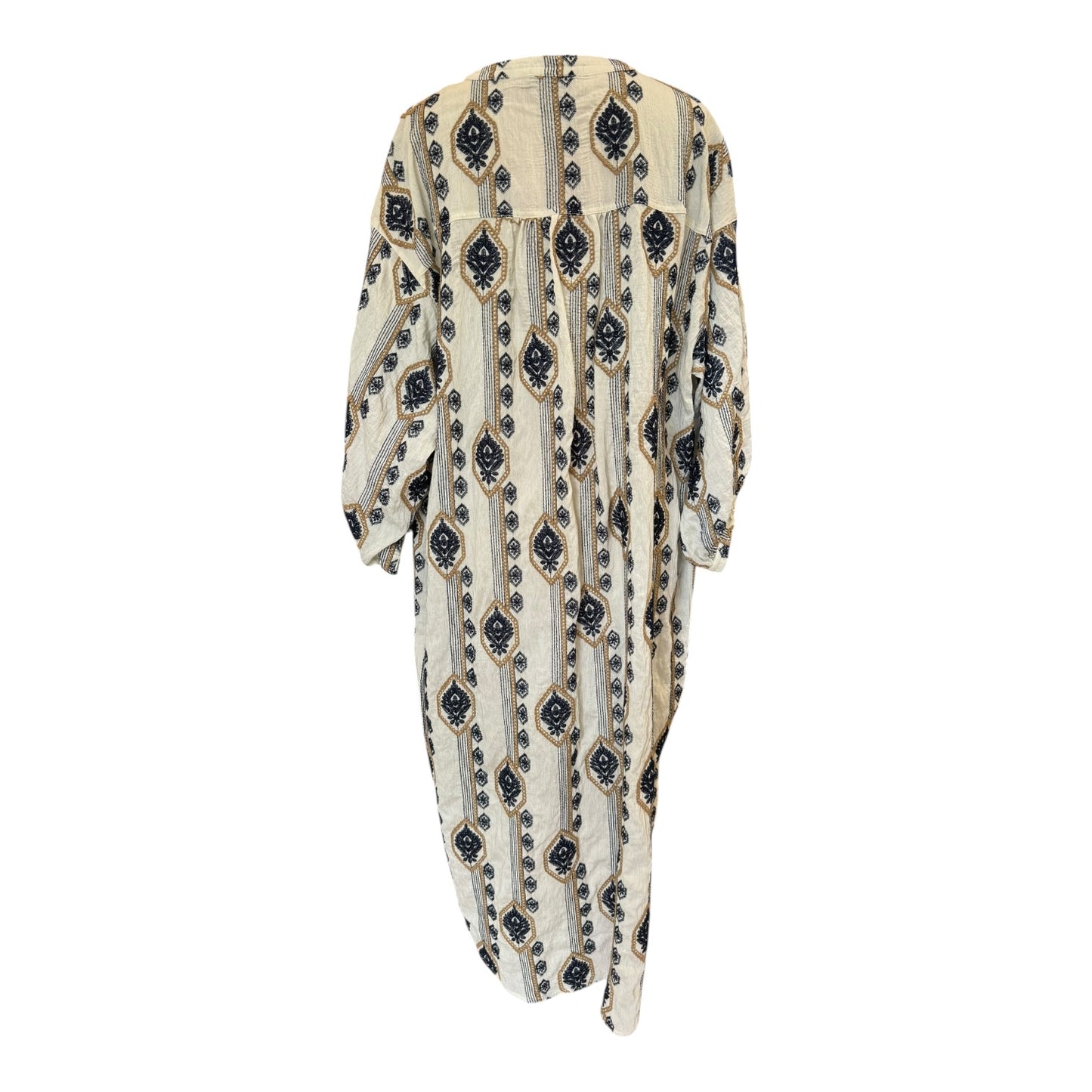 Costa Mani Crocus Dress in Dark Blue Pattern - 12/14 - NEW