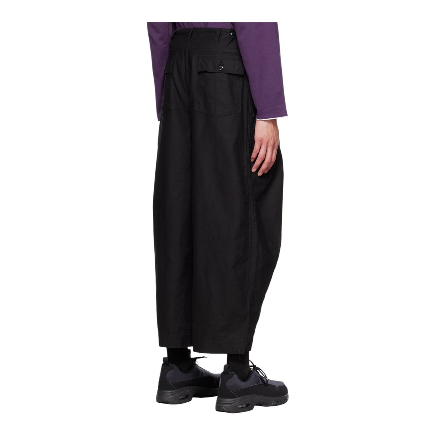 Needles Black Fatigue Trousers - 12