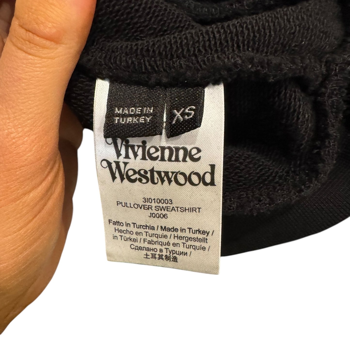 Vivienne Westwood Black Hoodie - 8/10