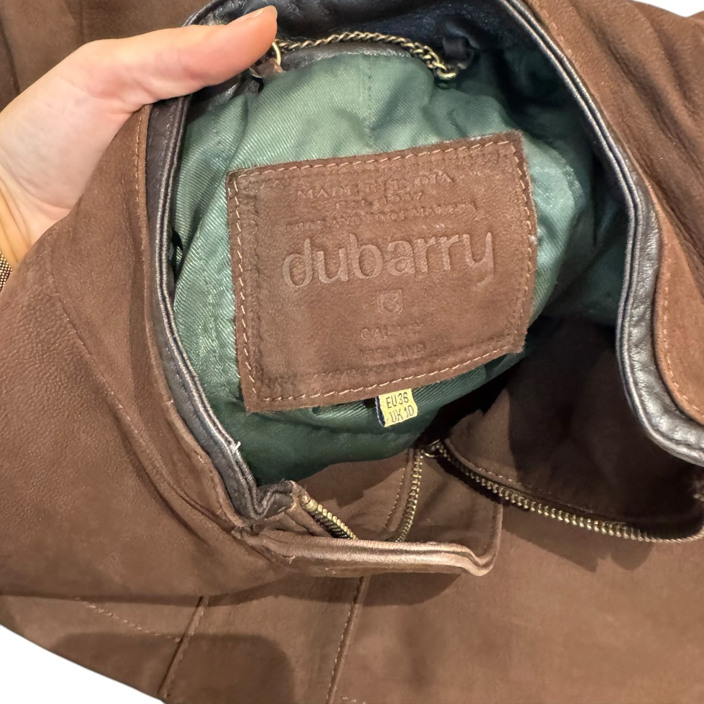 Dubarry 'Joyce' Brown Jacket - 10