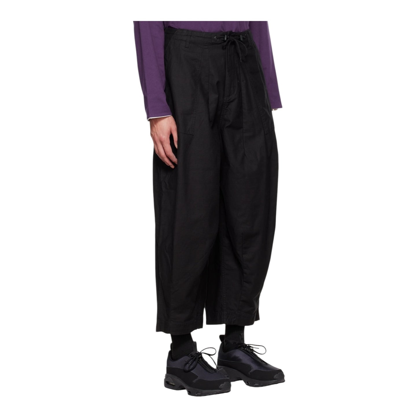 Needles Black Fatigue Trousers - 12