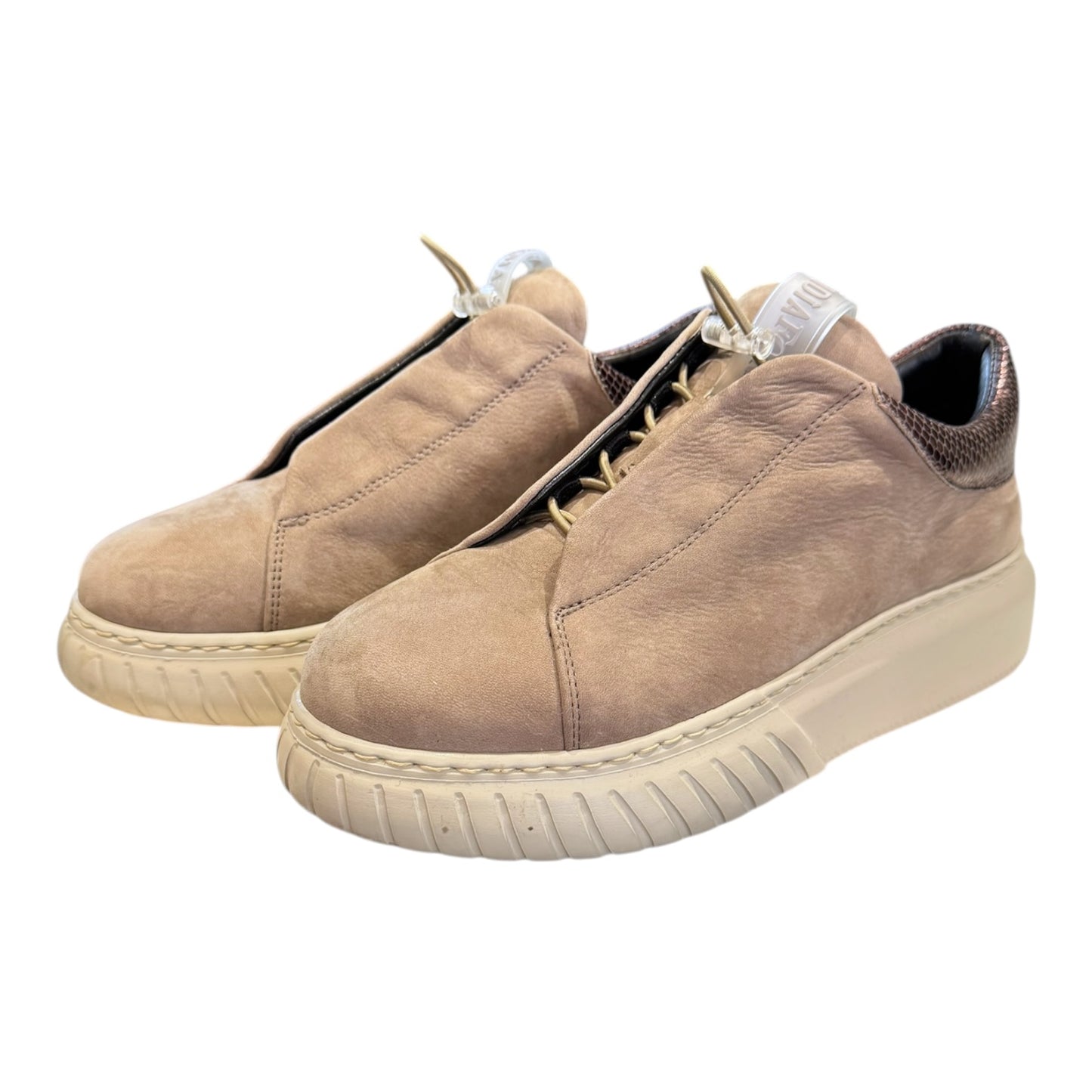 Andia Fora Libi 24 Pecan Laceless Trainers - 37/4