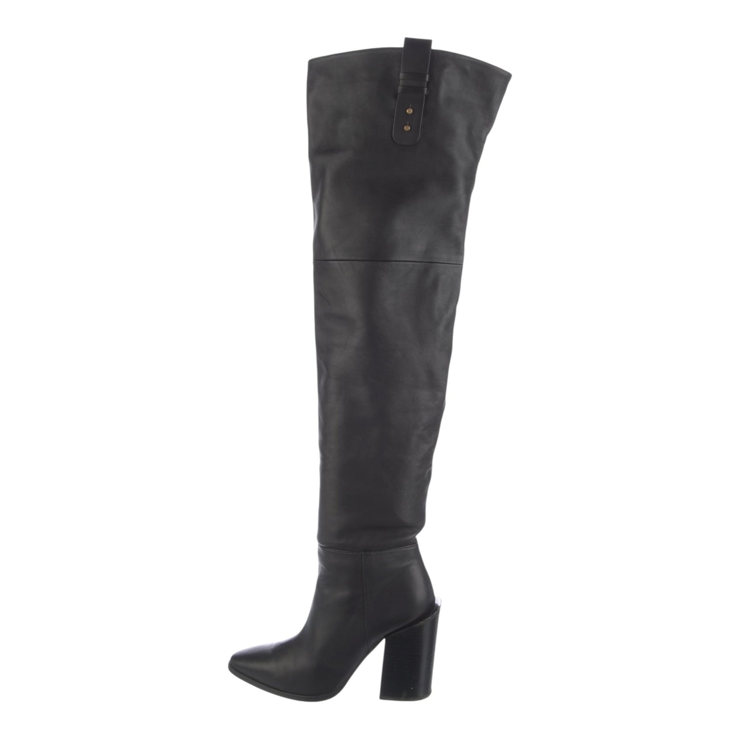 Frame Over the Knee Leather Boots - 38/5