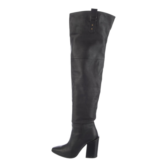 Frame Over the Knee Leather Boots - 38/5
