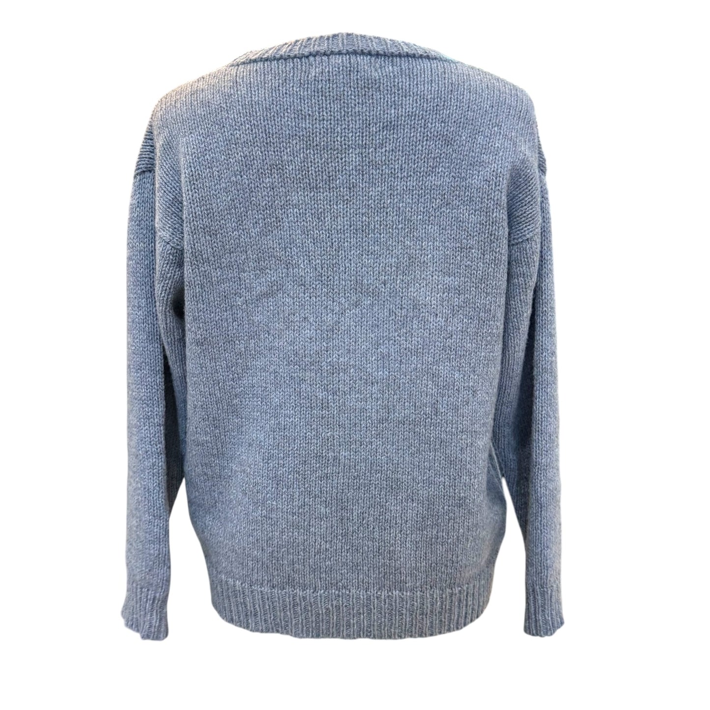 Cawley Blue Wool Jumper - 8/10