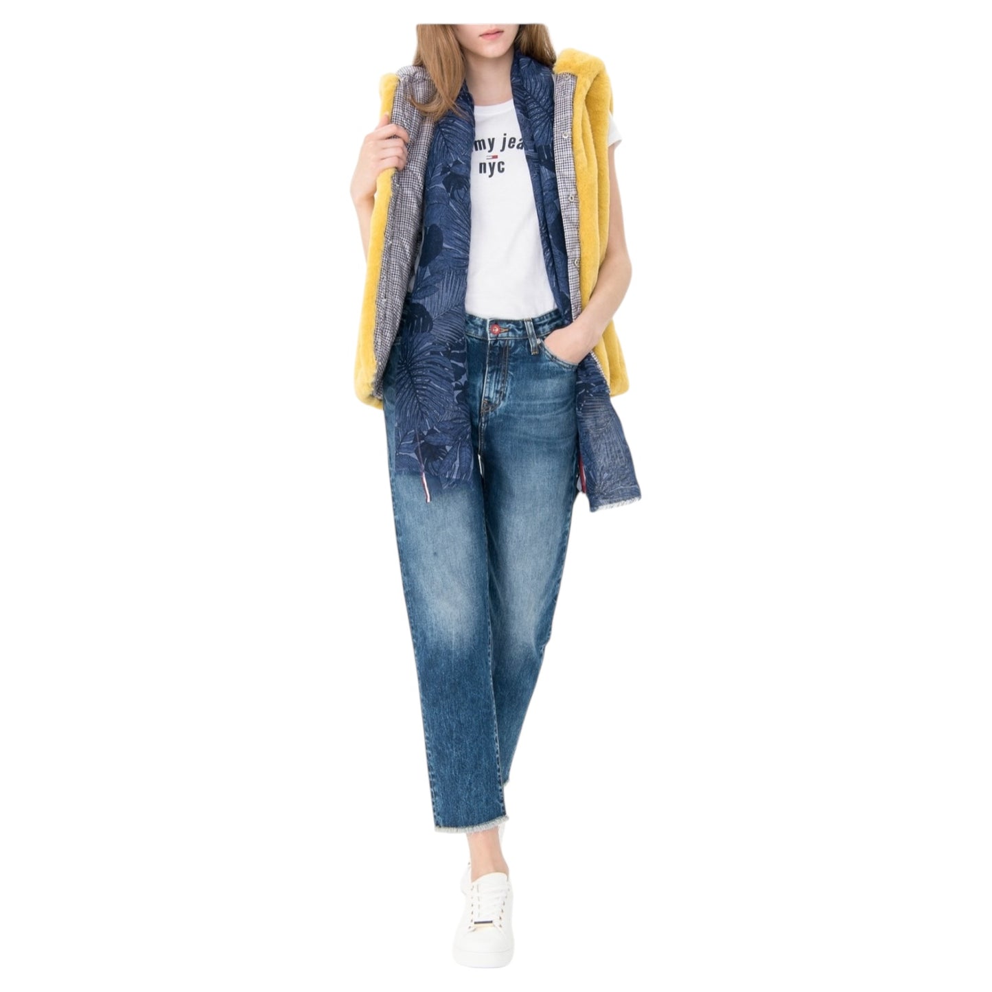 Marella Mustard Reversible Gilet - 10