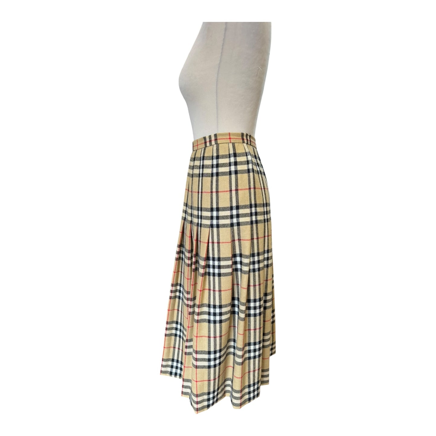 Burberry Wool Midi Kilt - 10