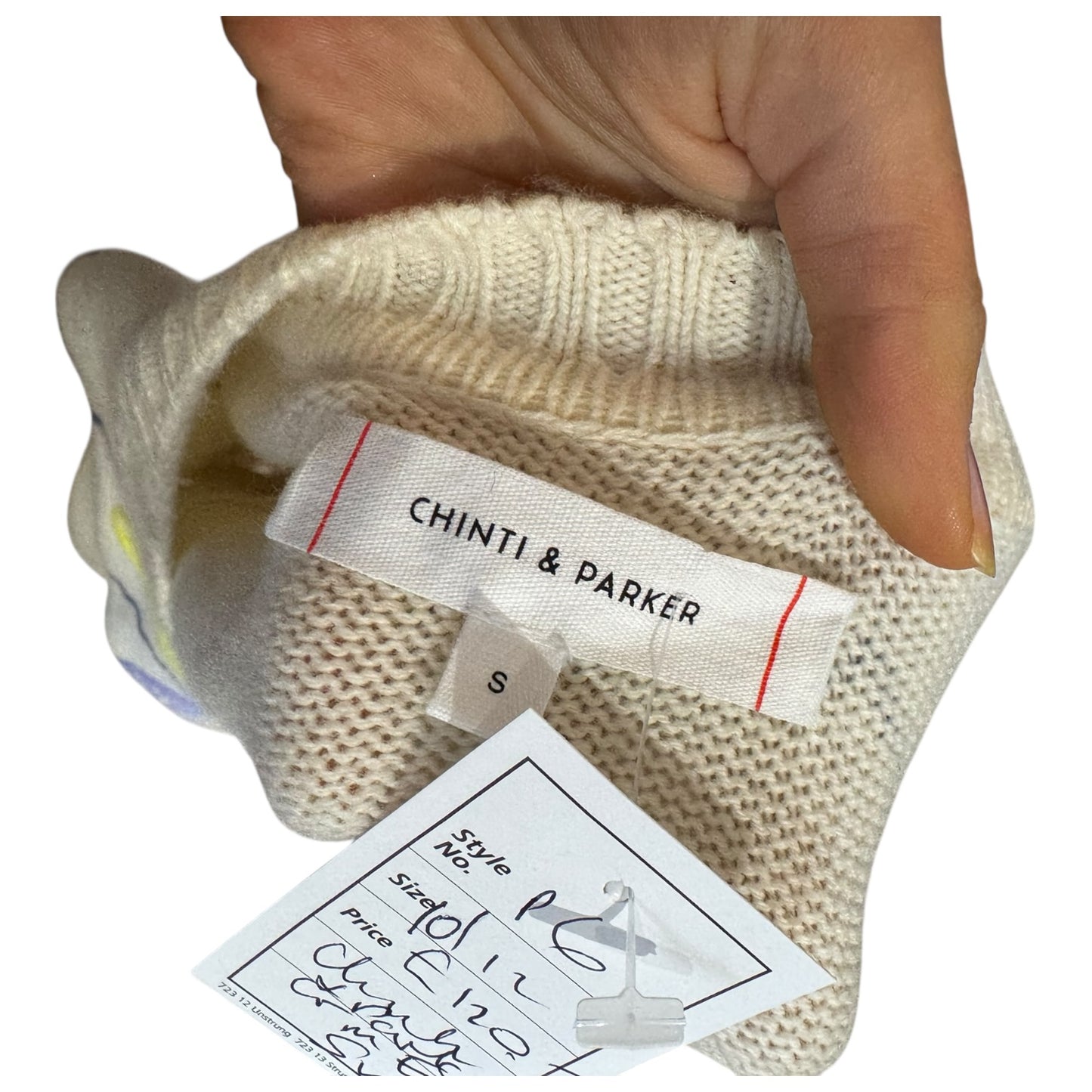 Chinti and Parker La Mer Wool and Cashmere Sweater - 10/12