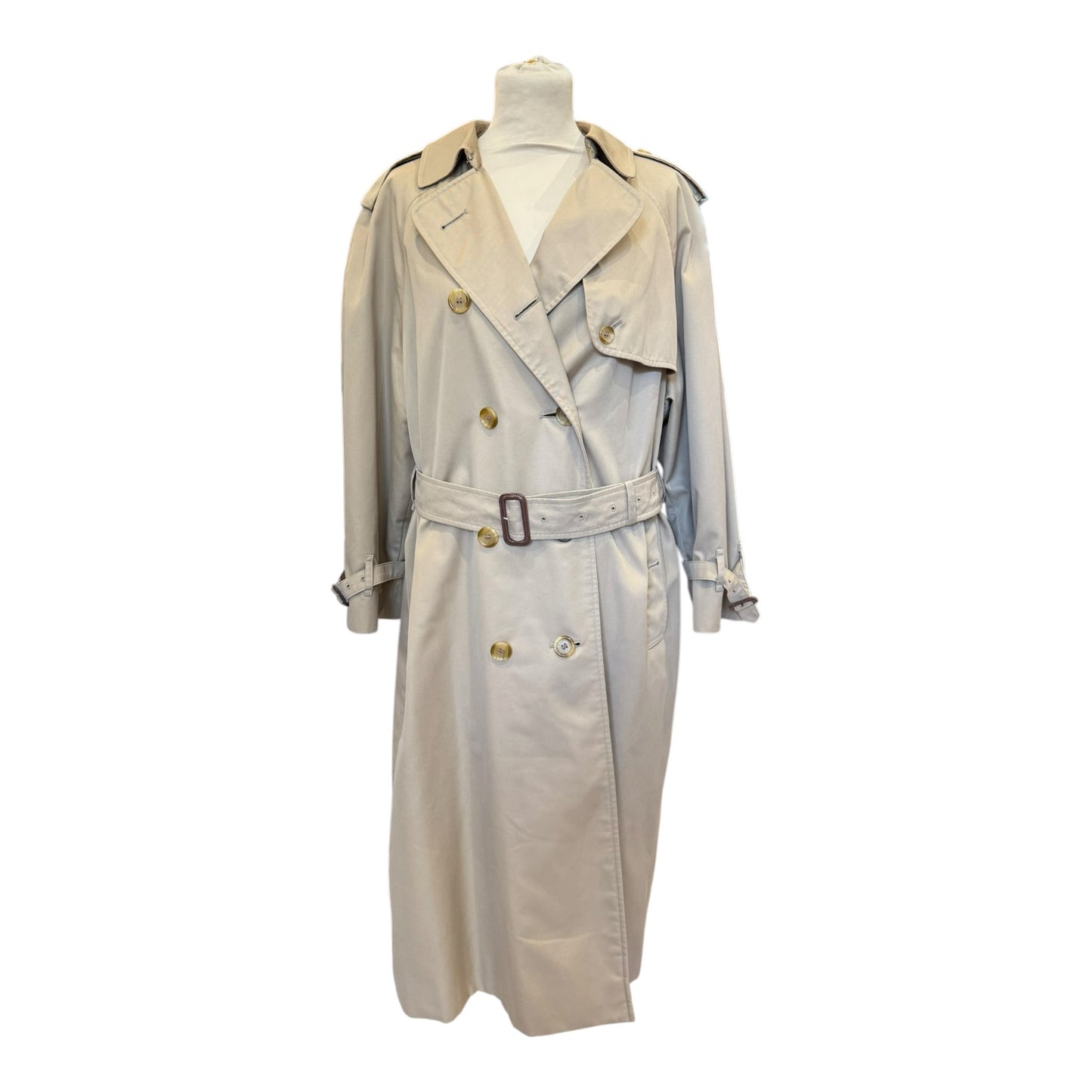 Burberry Double Breasted Trench Coat - 12P