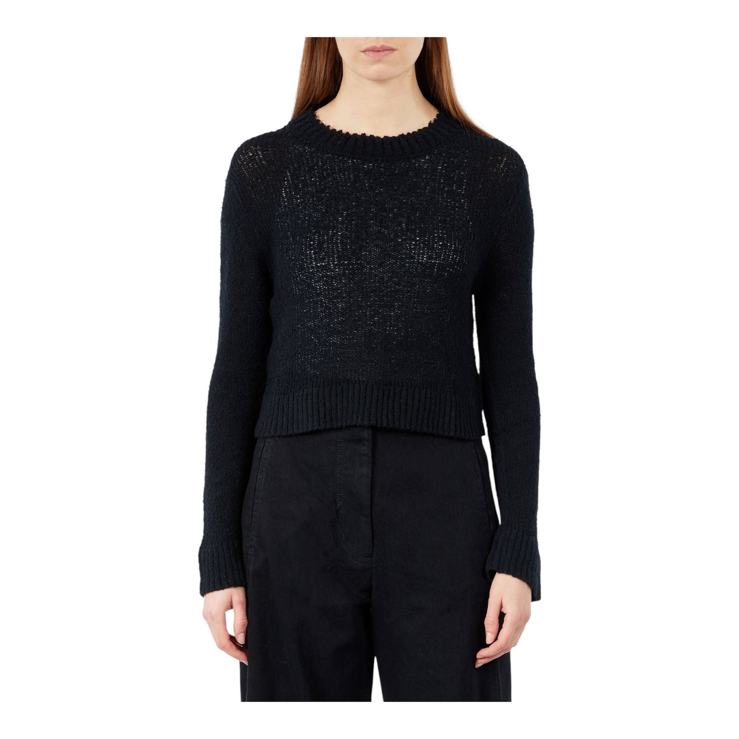 Rachel Comey Black Cotton Barca Pullover - 8/10