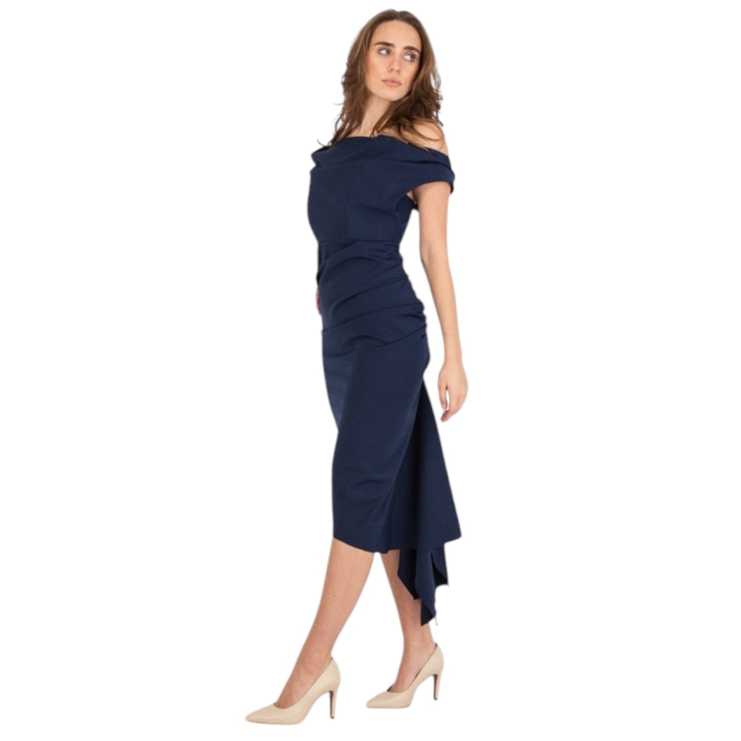 Kevan Jon Navy Dress - 10 & 12