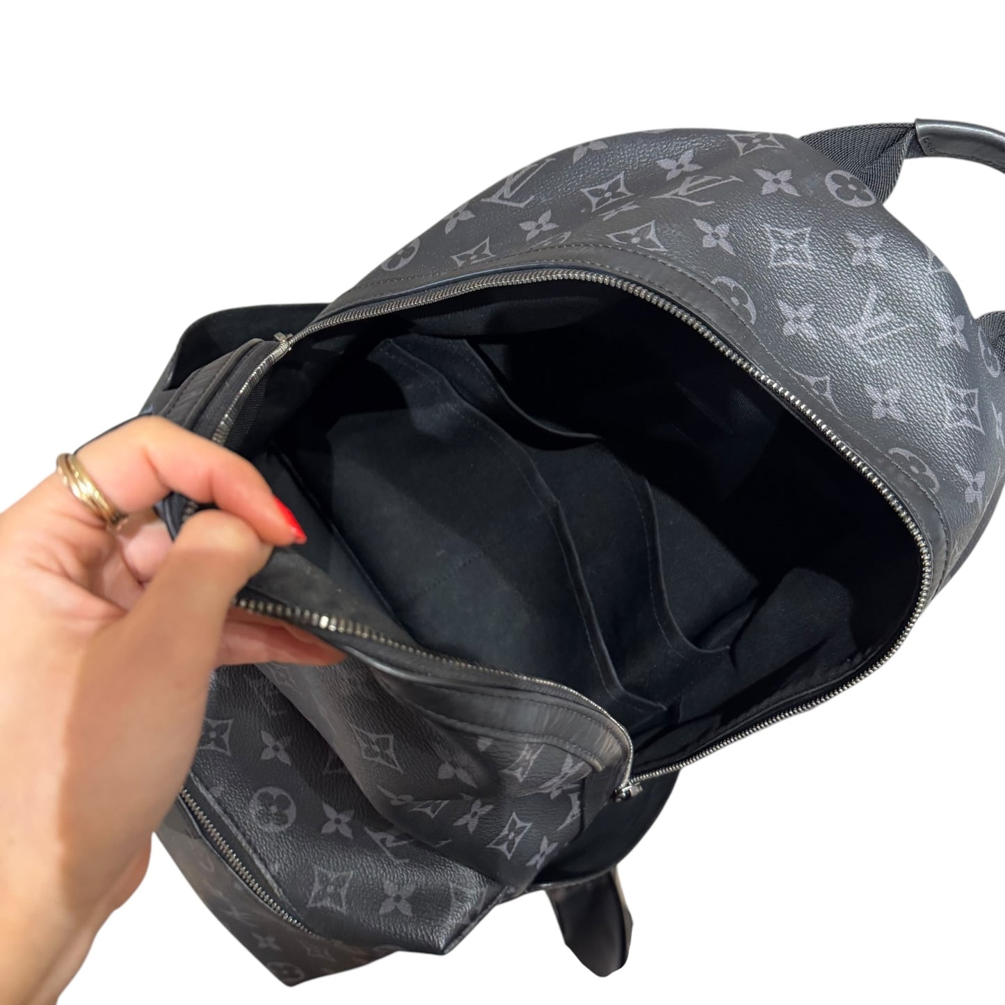 Louis Vuitton Black Back Pack