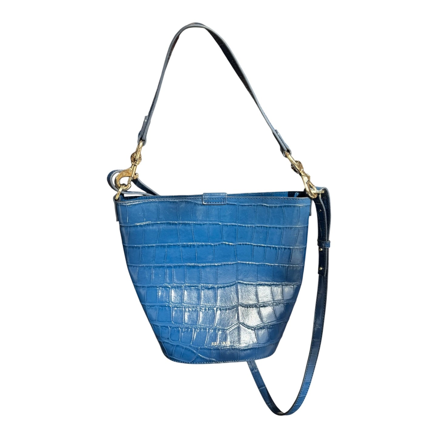 Jigsaw Blue Kenton Leather Bag