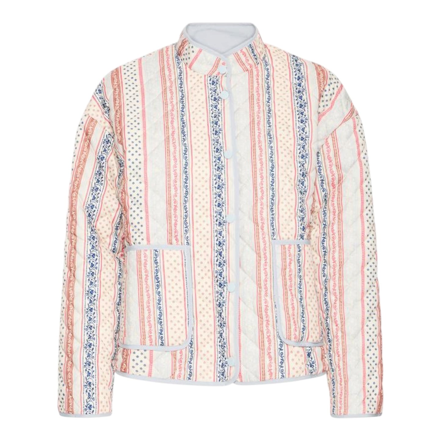 Ichi Ihlivanta Striped Quilted Jacket - 12