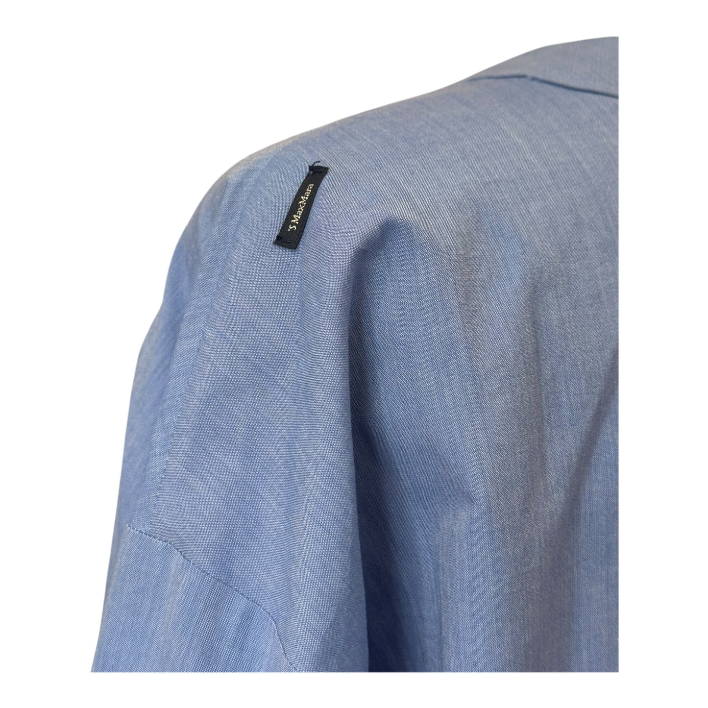 'S Max Mara Yole Blue Shirt - 12