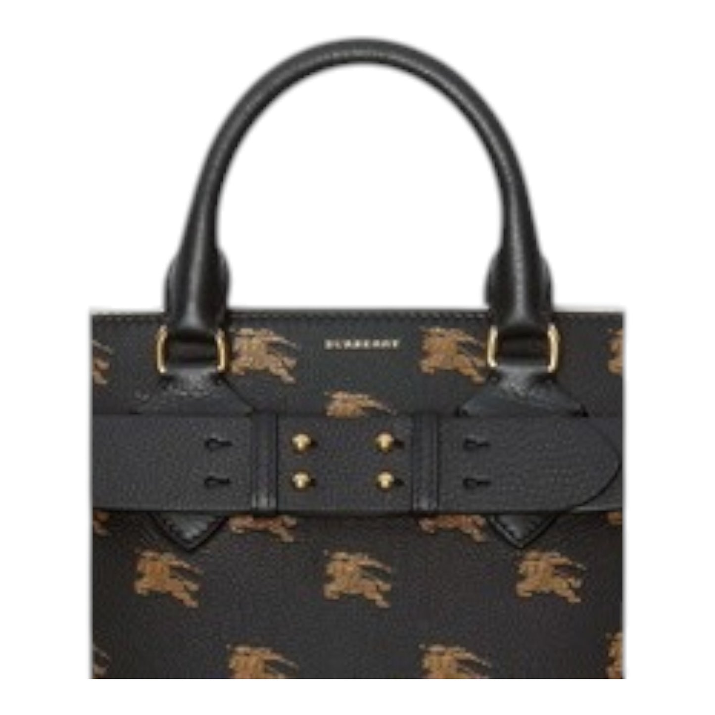 Burberry The Medium Equestrian Knight Leather Belt Bag