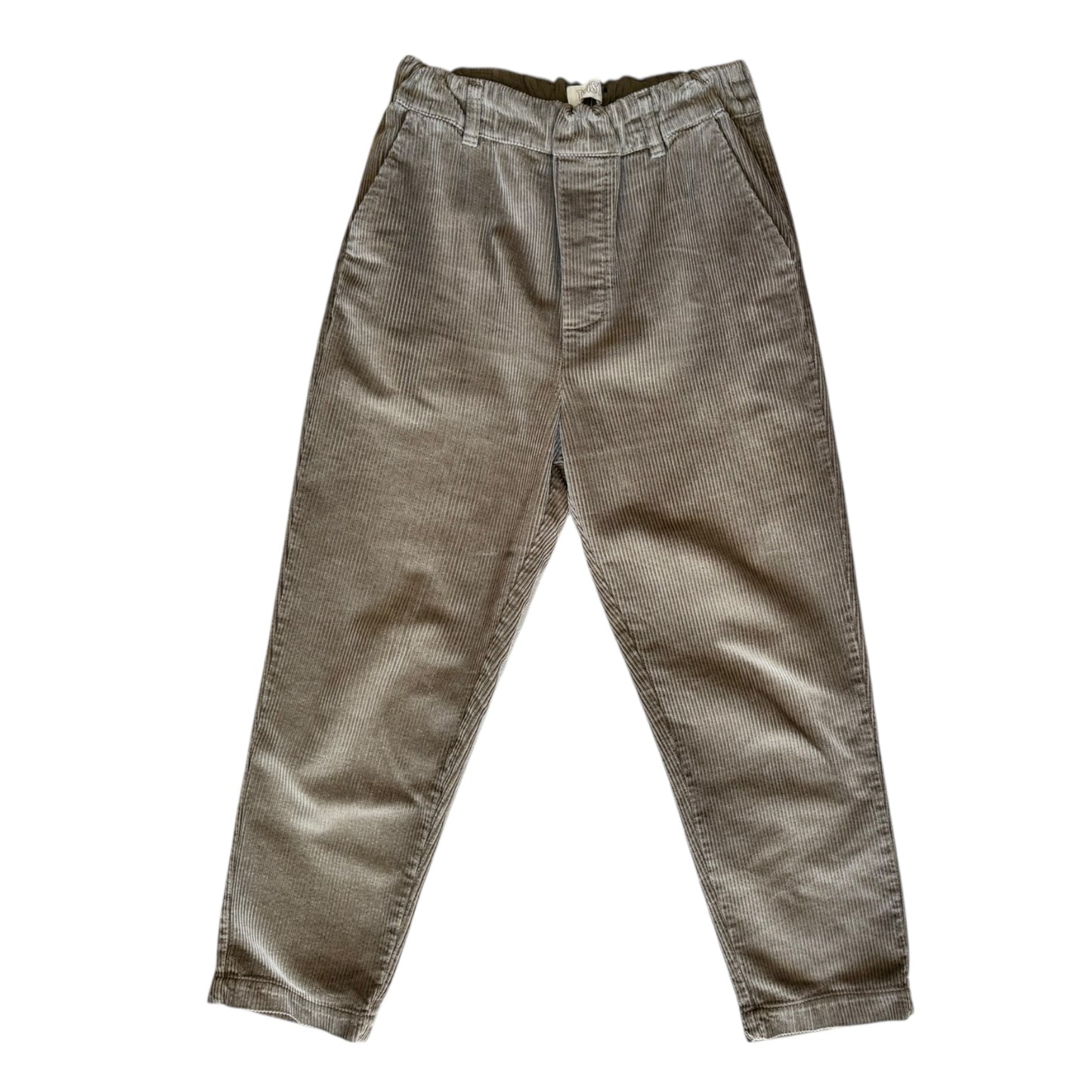 Toast Gabi Olive Organic Cord Pull On Trousers - 10