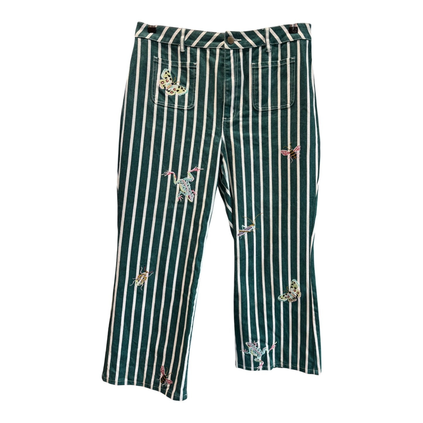 Gorman Green Stripe Garden Variety Jean - 16
