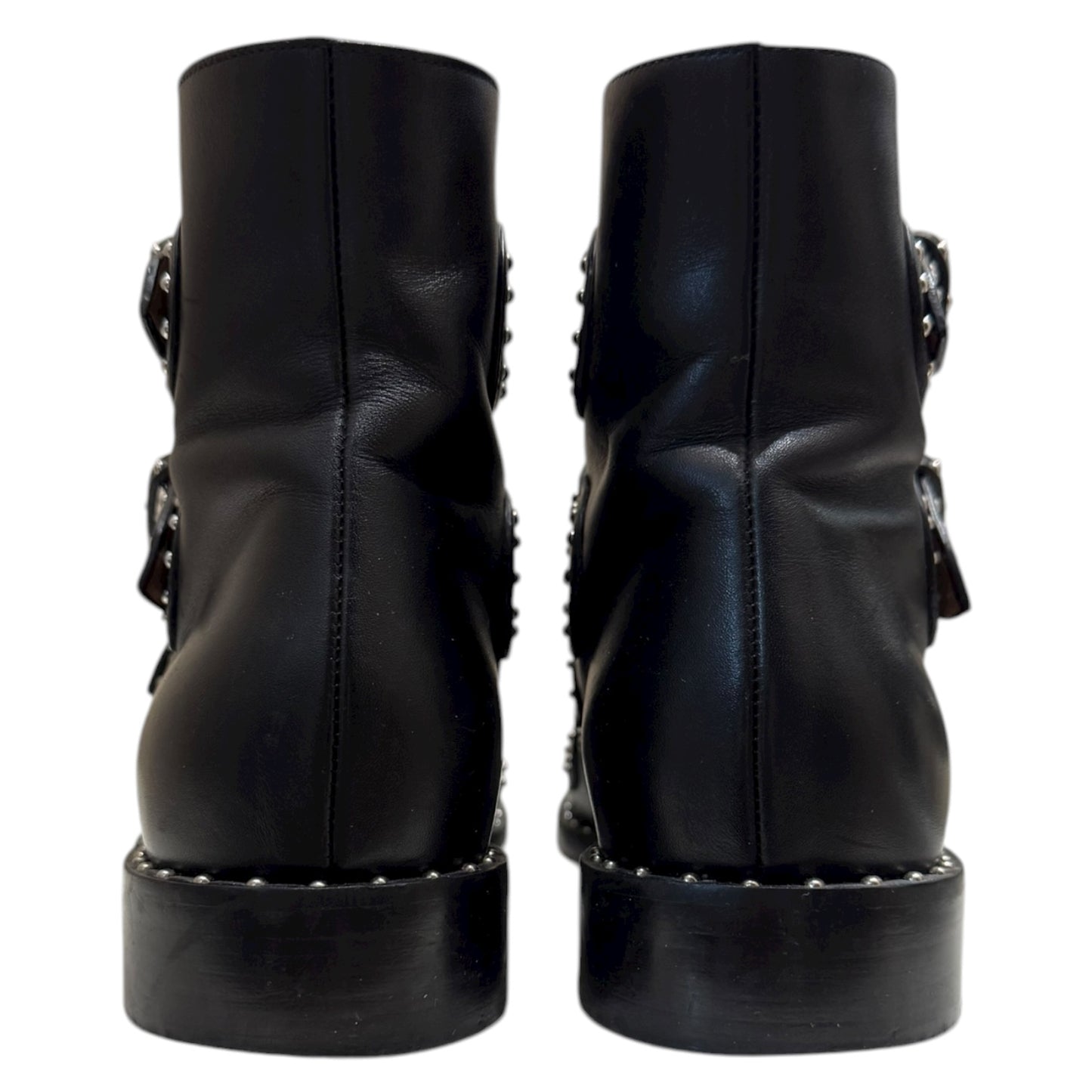 Givenchy Elegant Studded Leather Ankle Boots - 36/3