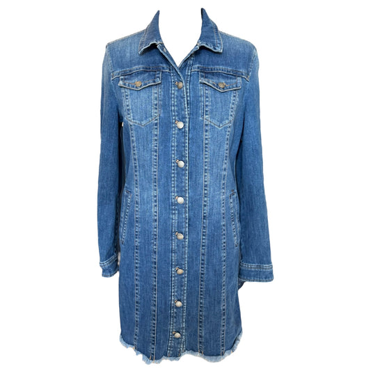 Marc Cain Longline Denim Jacket - 10