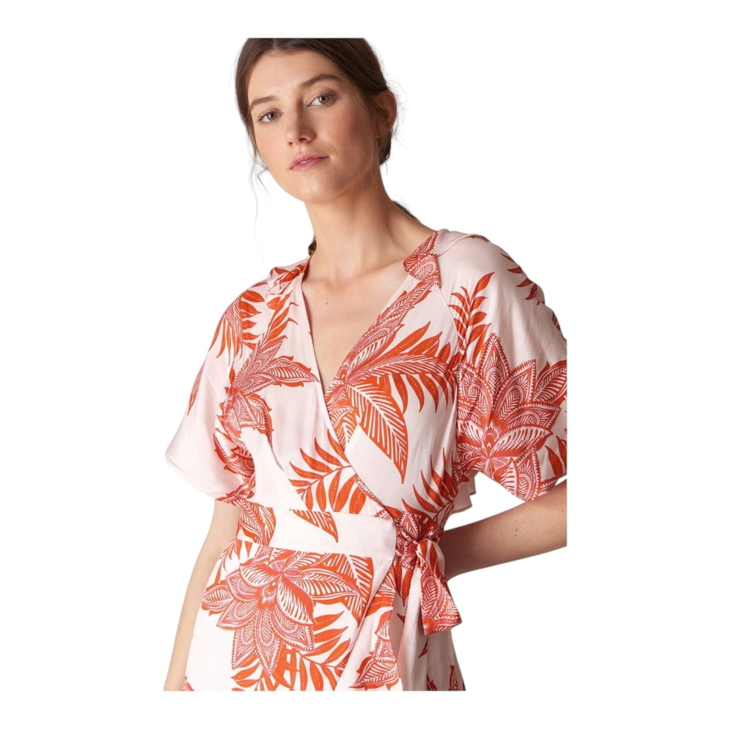 Whistles Palmyra Print Wrap Dress - 14