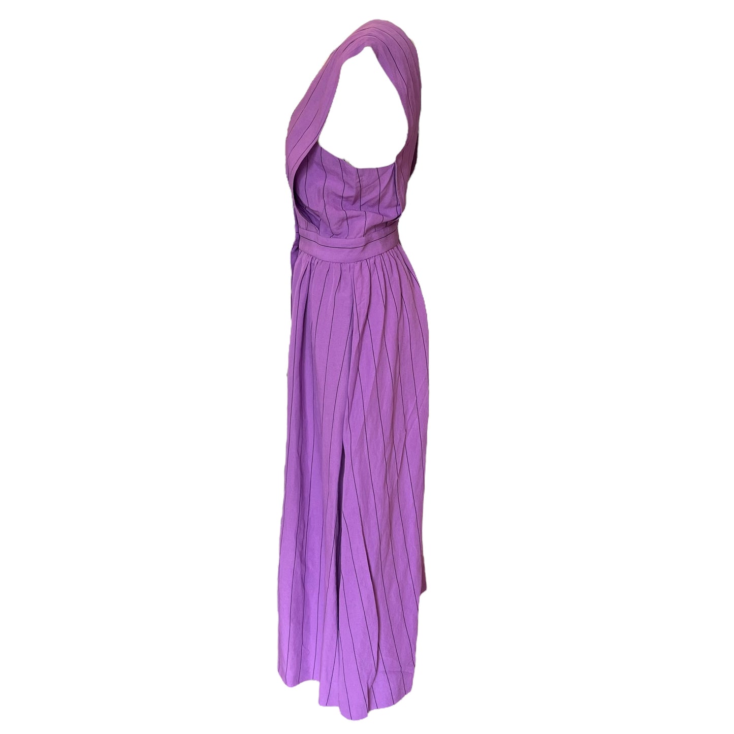 Sandro Purple Midi Dress - 10 - NEW