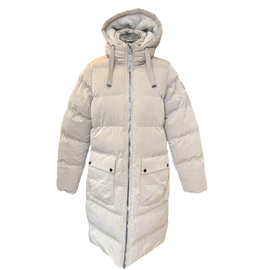 Garcia Beige Puffer Coat - 12 - NEW