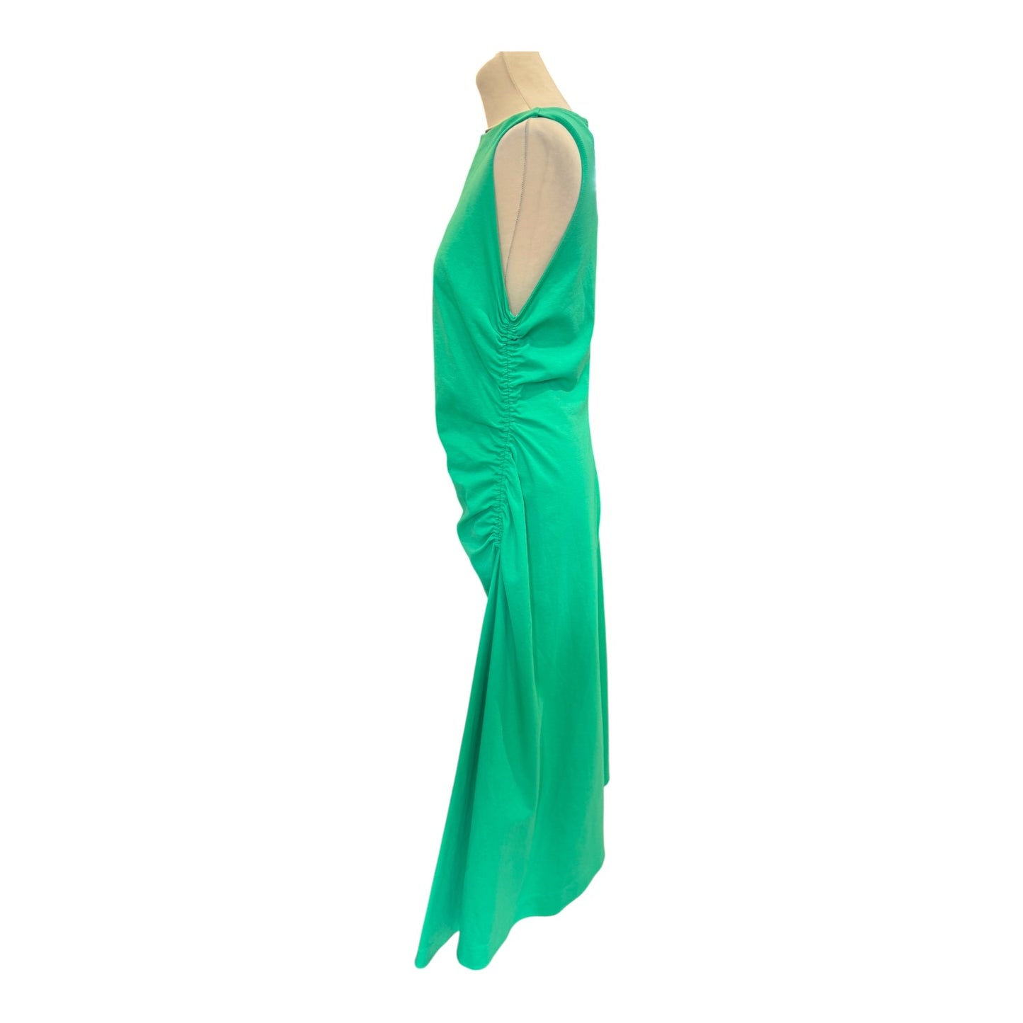 COS Green Ruched Dress - 10/12 - NEW