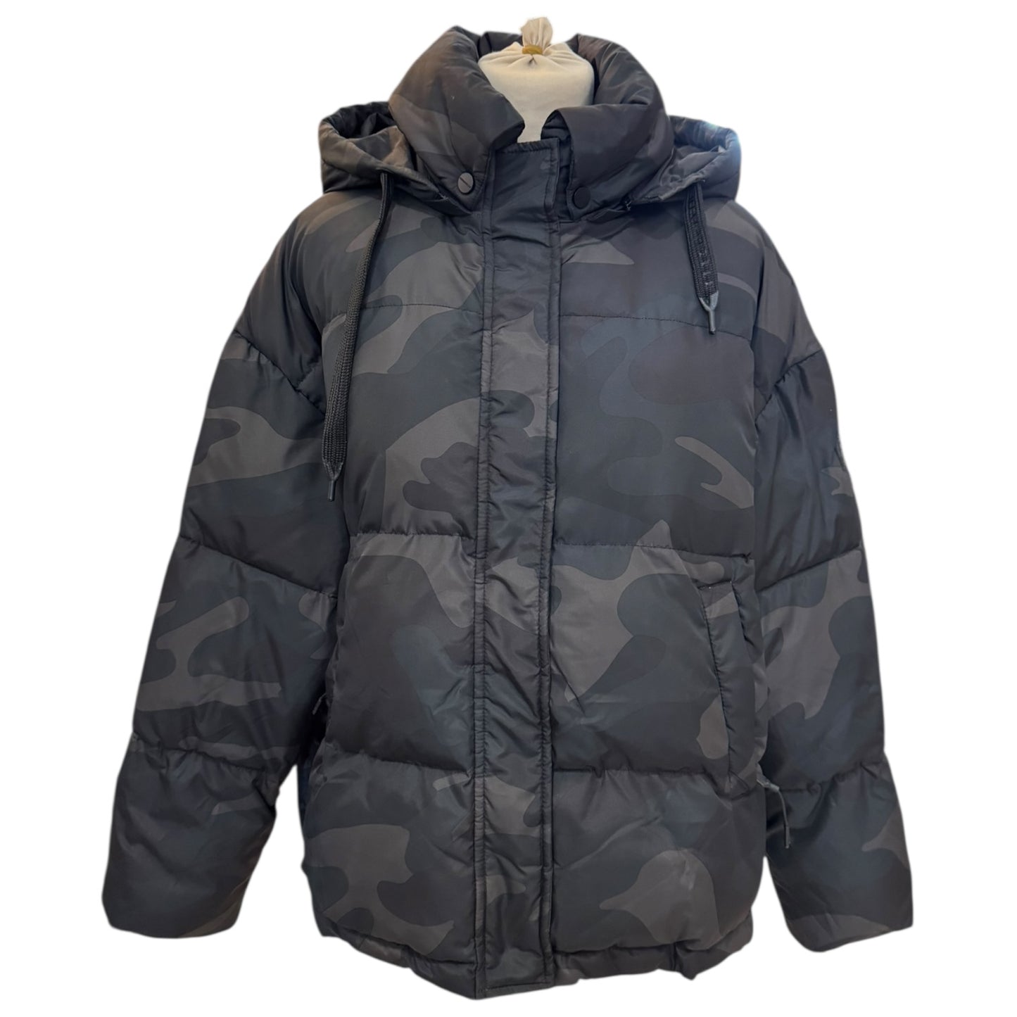 Rino & Pelle Camo Padded Jacket Dark Green Sunn - 12/14