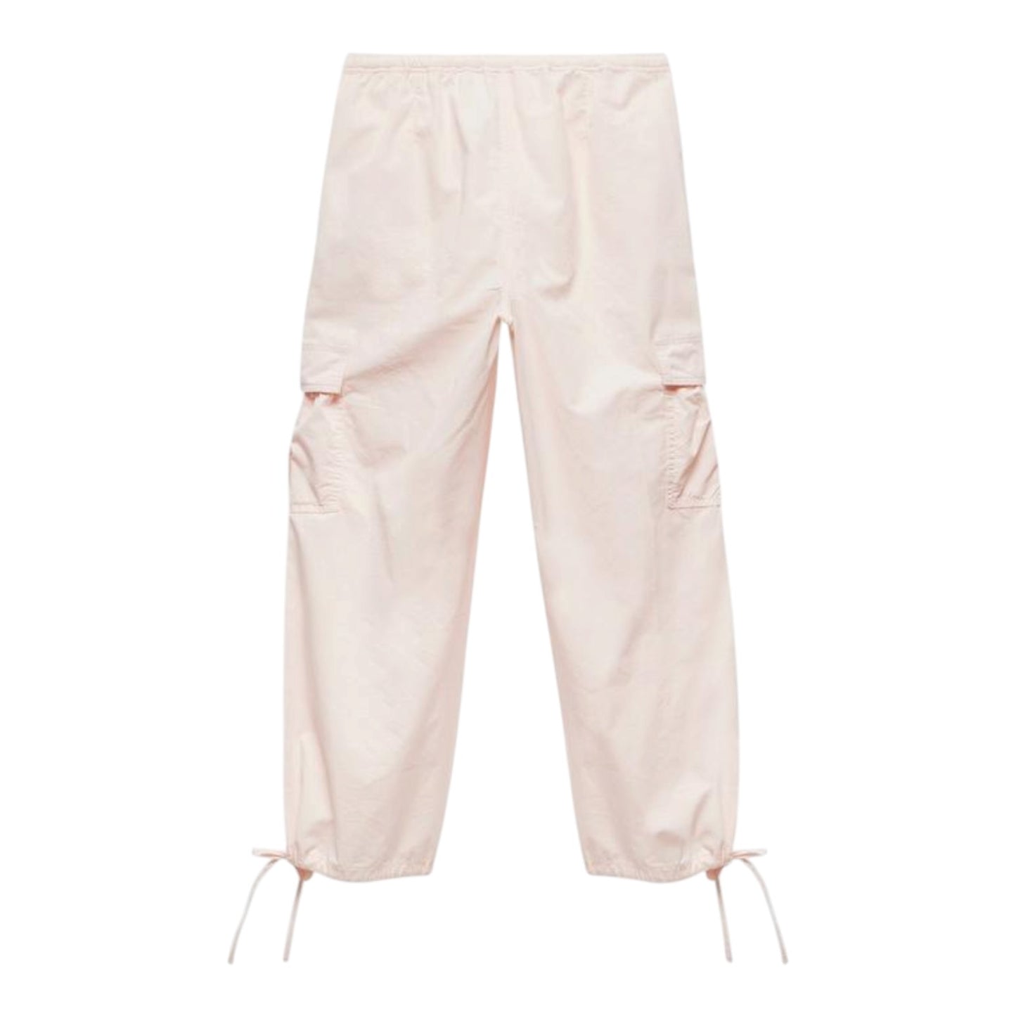 Mint Velvet Pink Parachute Cargo Trousers - 10