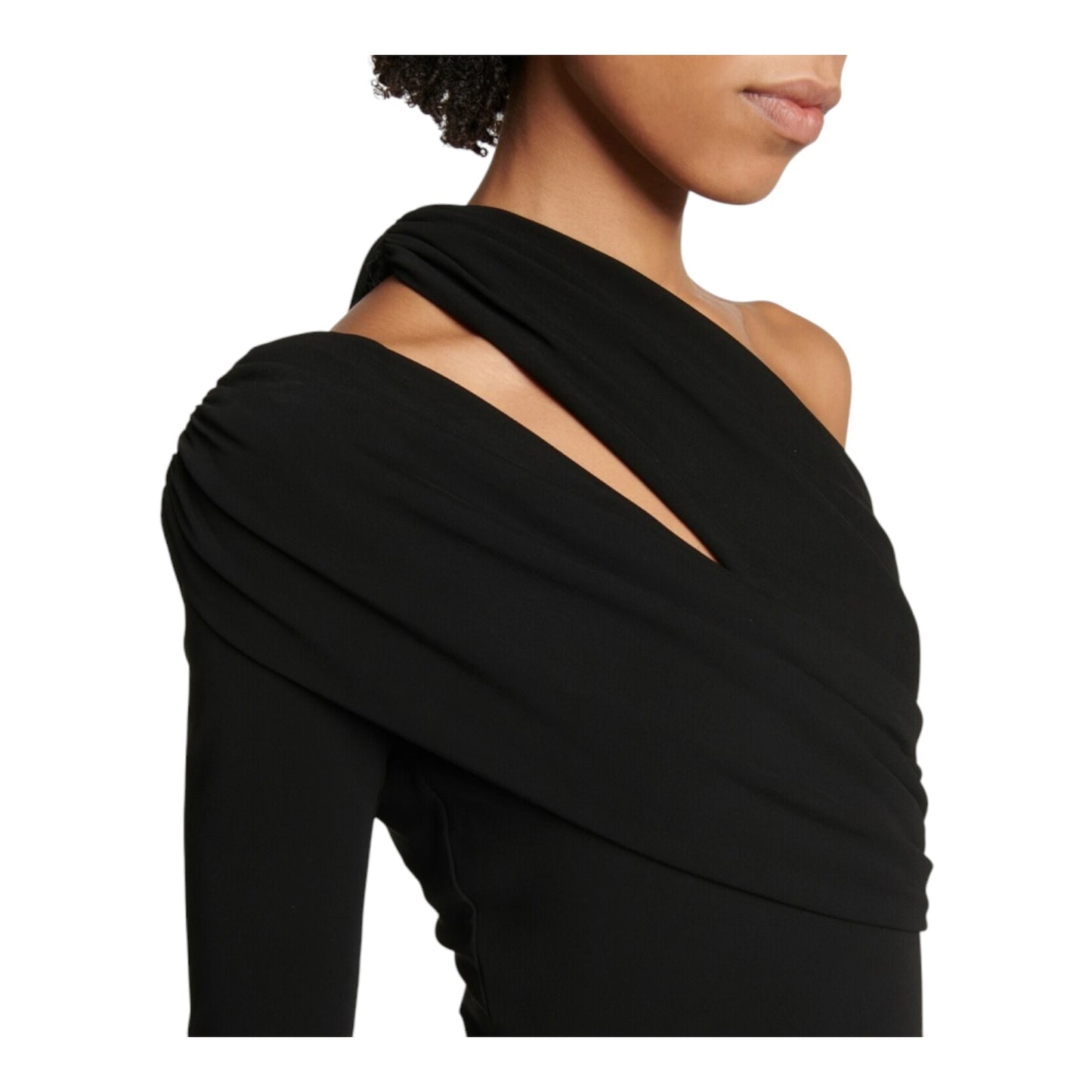 Alexander McQueen Black Crêpe Jersey Bodysuit - 8/10 - NEW