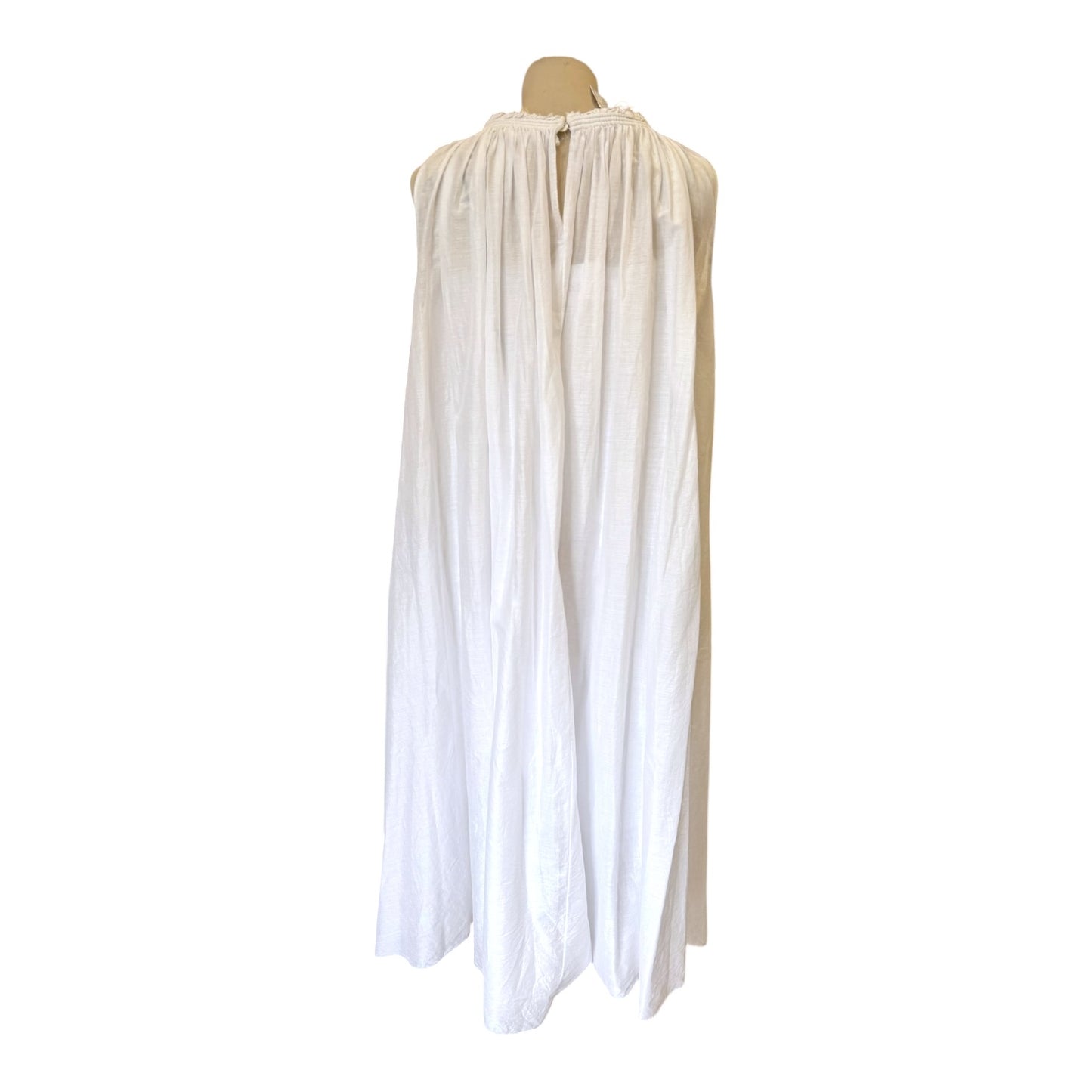Marni White Sleeveless Maxi Dress - 10