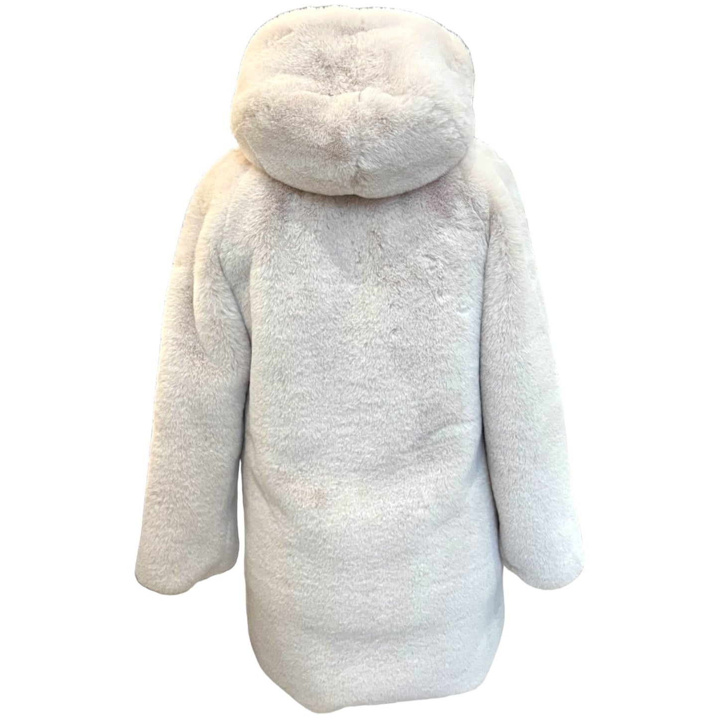 Bimba Y Lola Cream Fluffy Coat