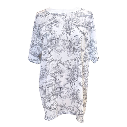 Wolford White and Grey T Shirt - 12