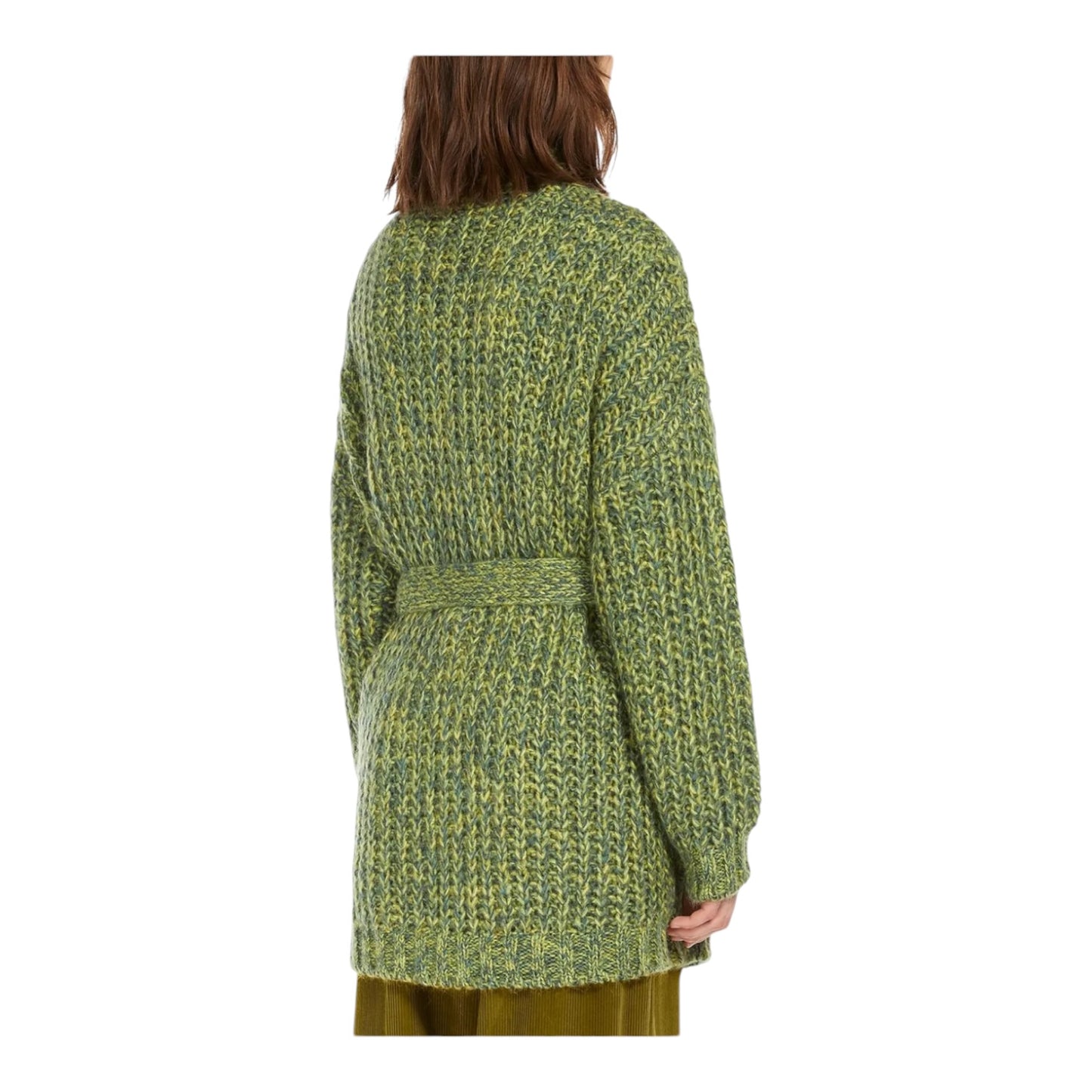 Weekend Max Mara Green Josef Cardigan and Belt - 16/18