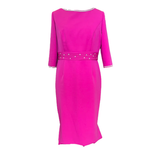 Gabriela Cerise Pink Dress - 16