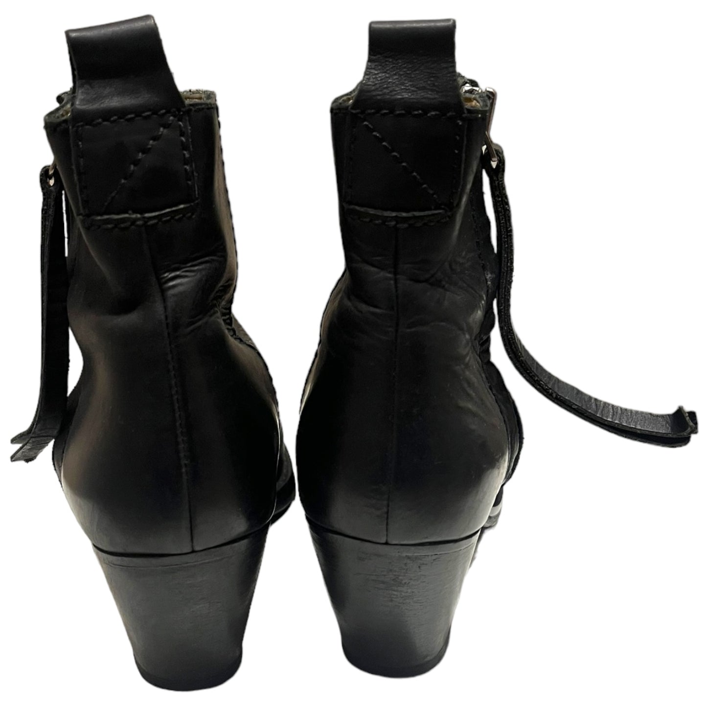 Acne Black Ankle Boots