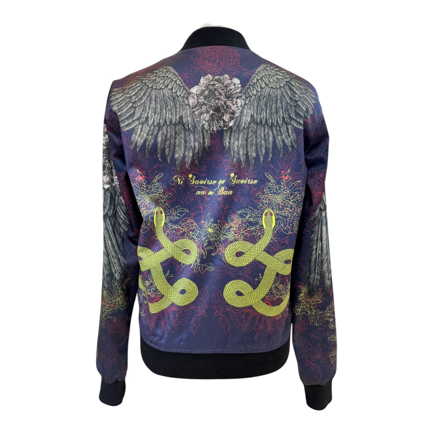 Eadach by Sara O'Neill Morrigan Reversible Unisex Bomber Jacket - 8