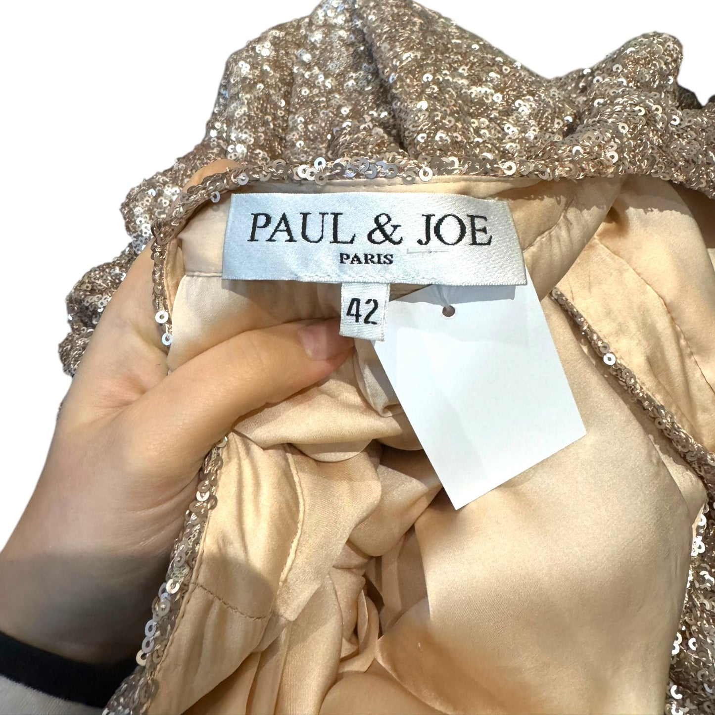 Paul and Joe Gold Sequin Dress - 12/14