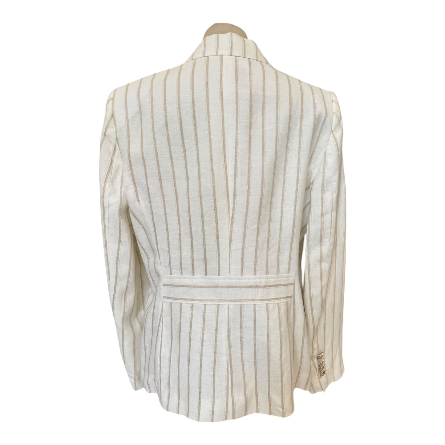 Bariloche Cream, Tan and Silver Blazer - 10/12