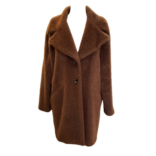 iBlues Brown Fluffy Coat - 8