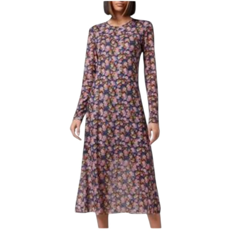 Paul Smith Flower Mesh Midi Dress - 12