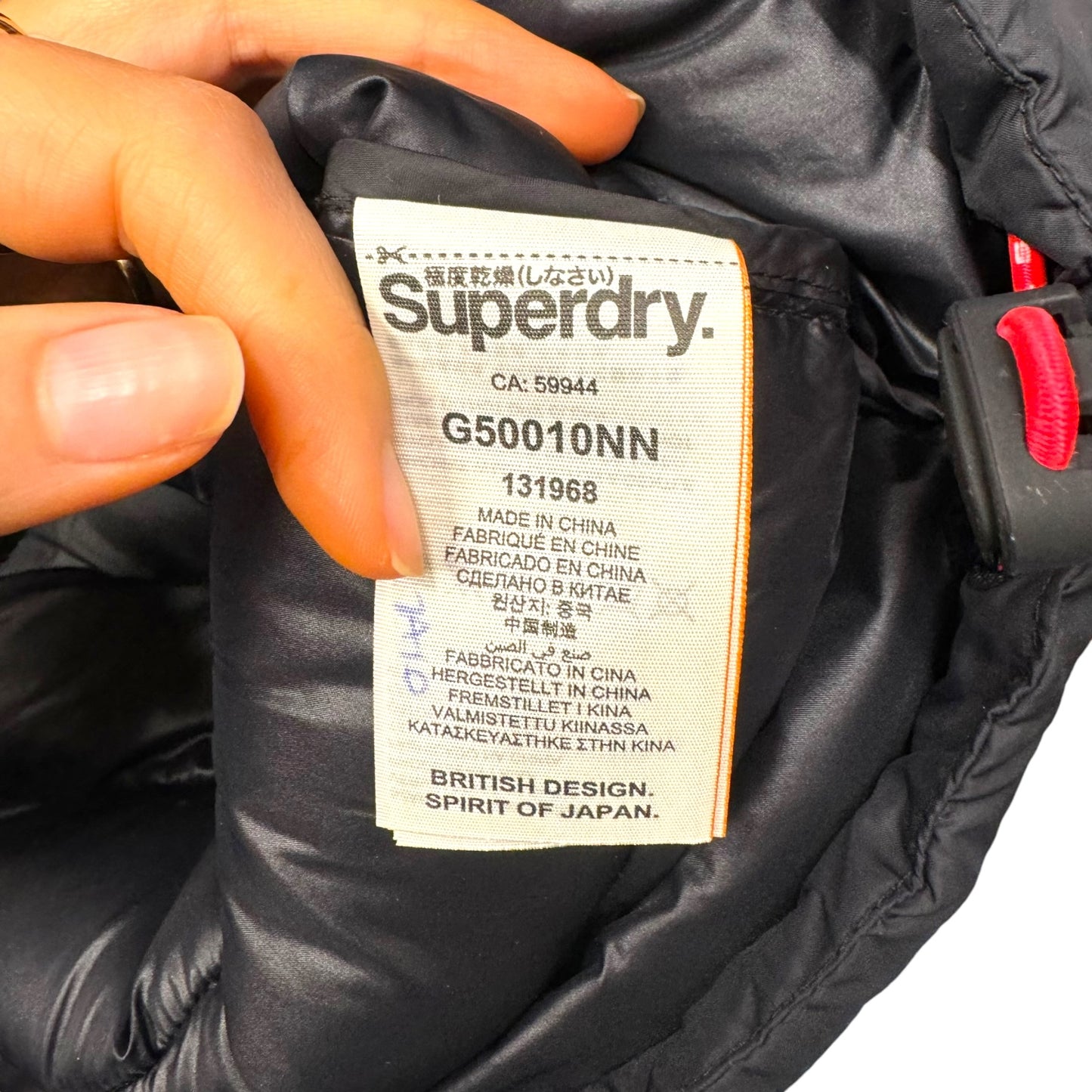 Superdry Black Puffer Coat - 12