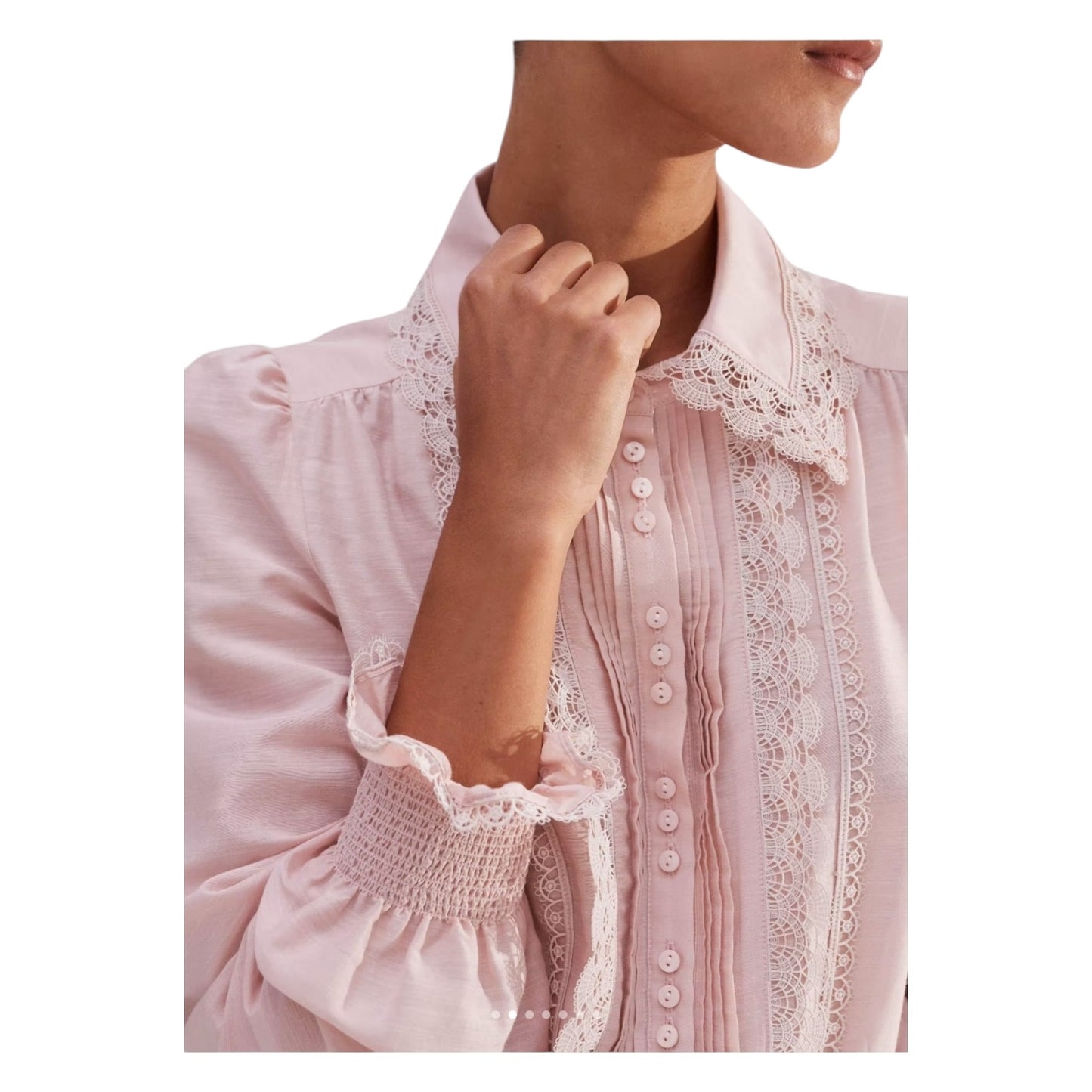 Me + Em Pink Blouse - 8