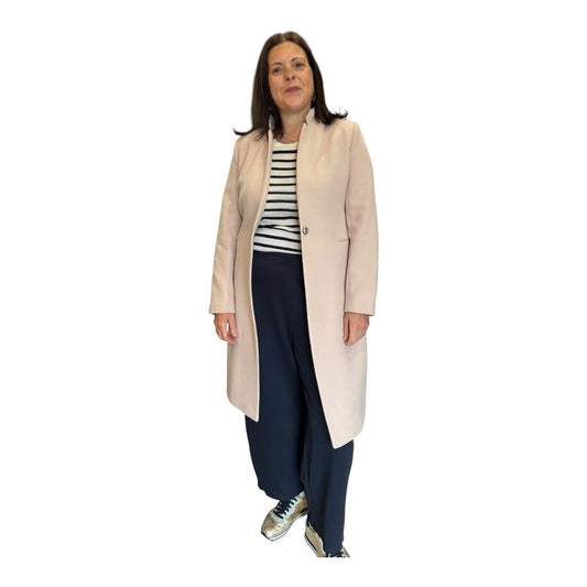 Access Pale Pink and Grey Coat - 12