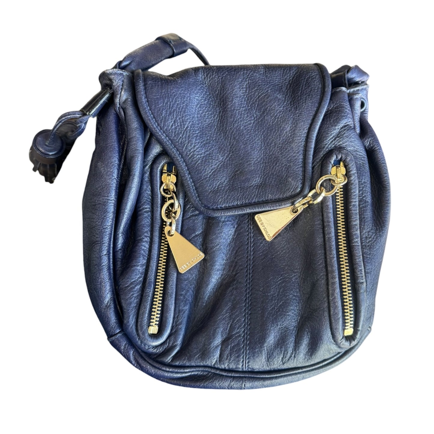 See By Chloé Navy Crossbody Bag